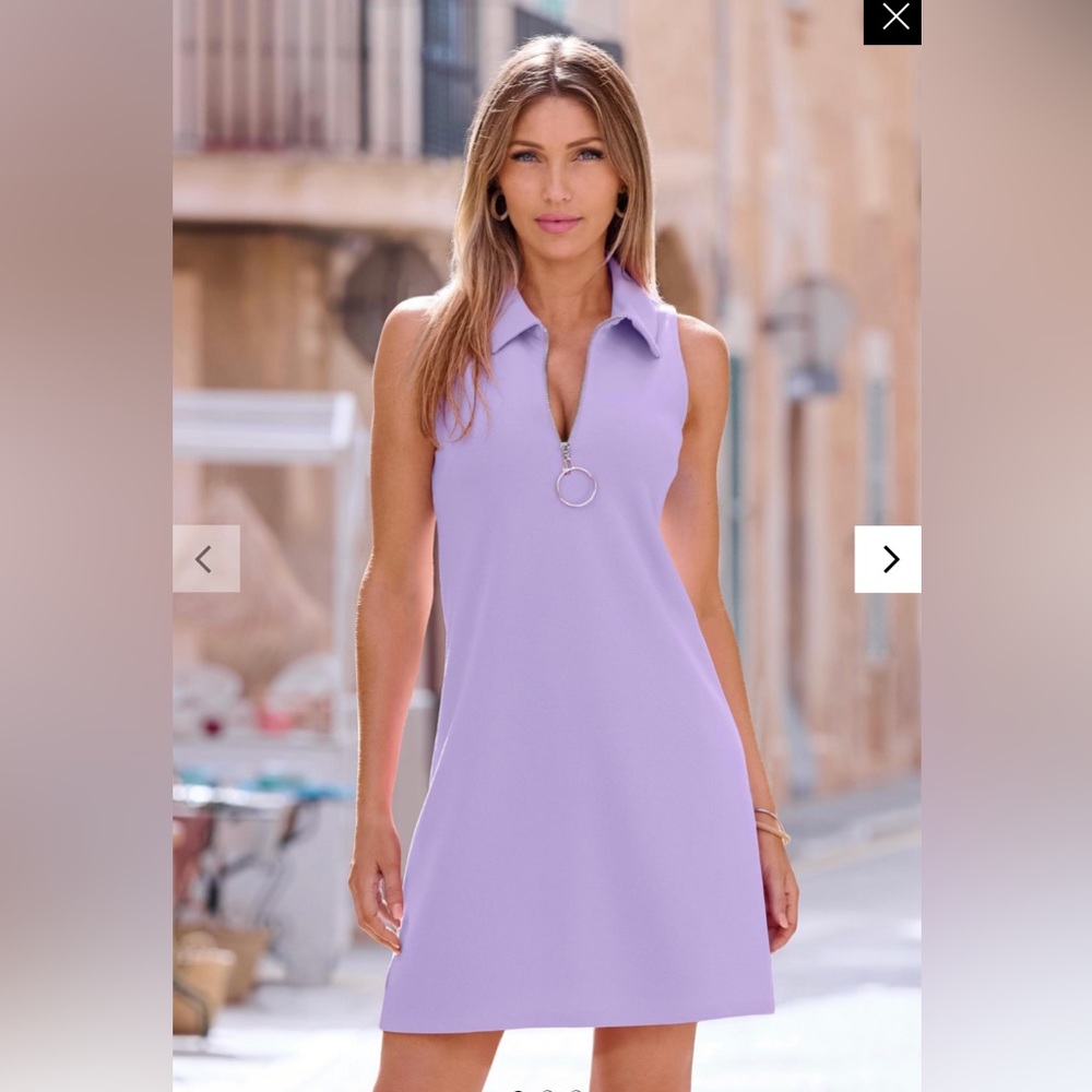 Boston Proper, Size Medium, Dress lavender